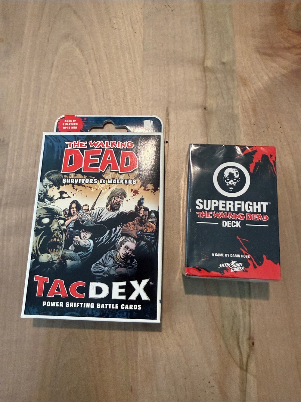 TACDEX Power Shifting Battle Cards - Black/Red